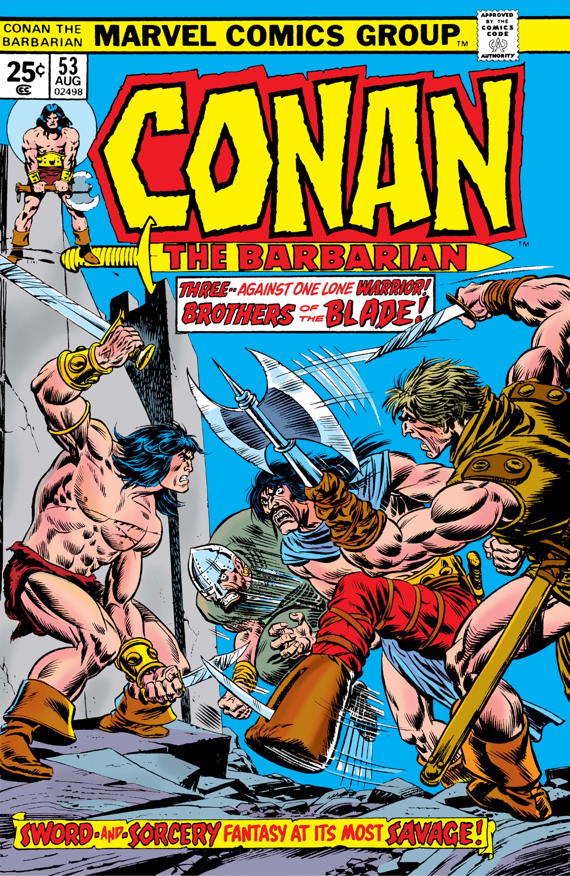 Random comic issue logo