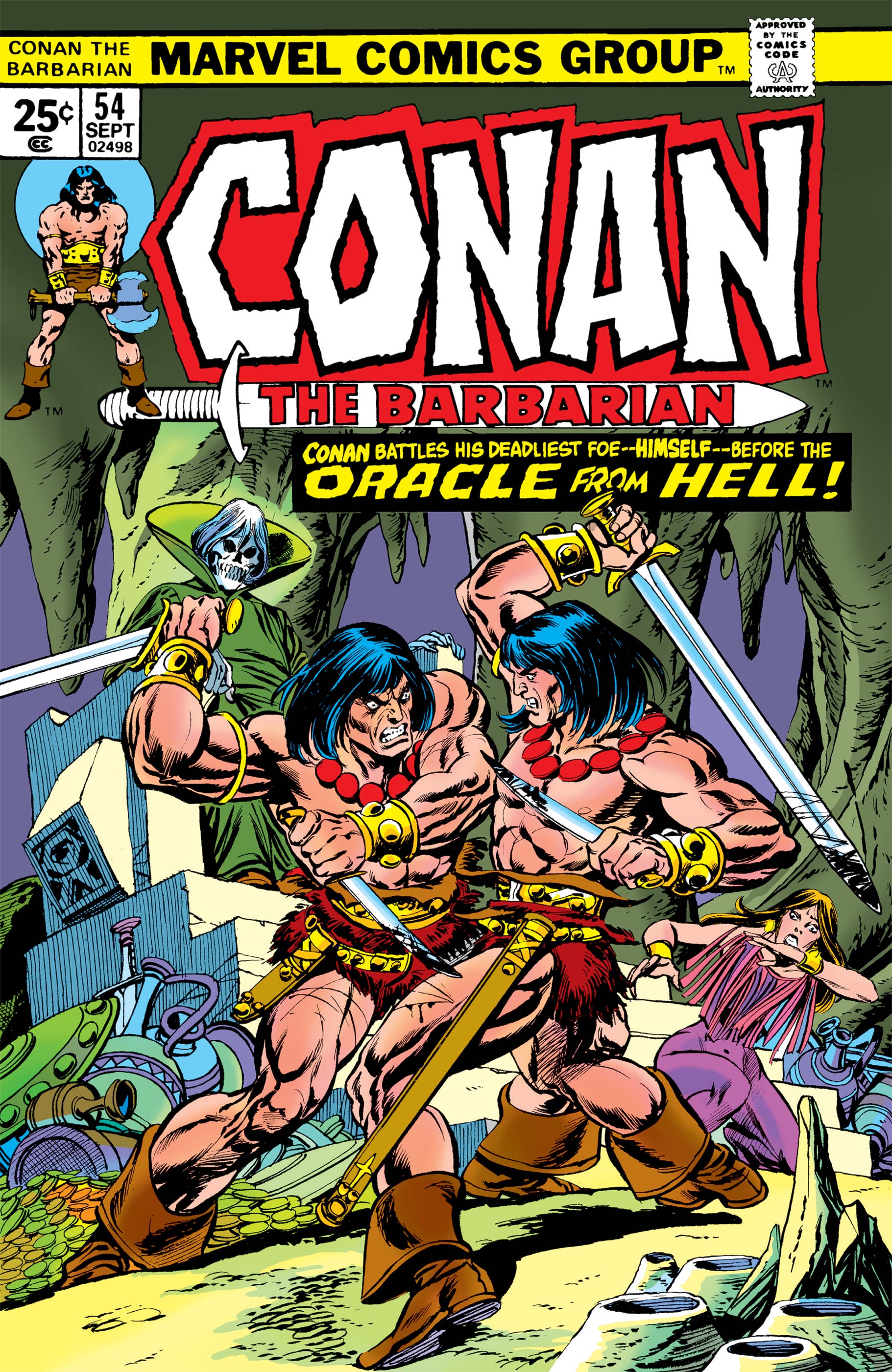 Random comic issue logo