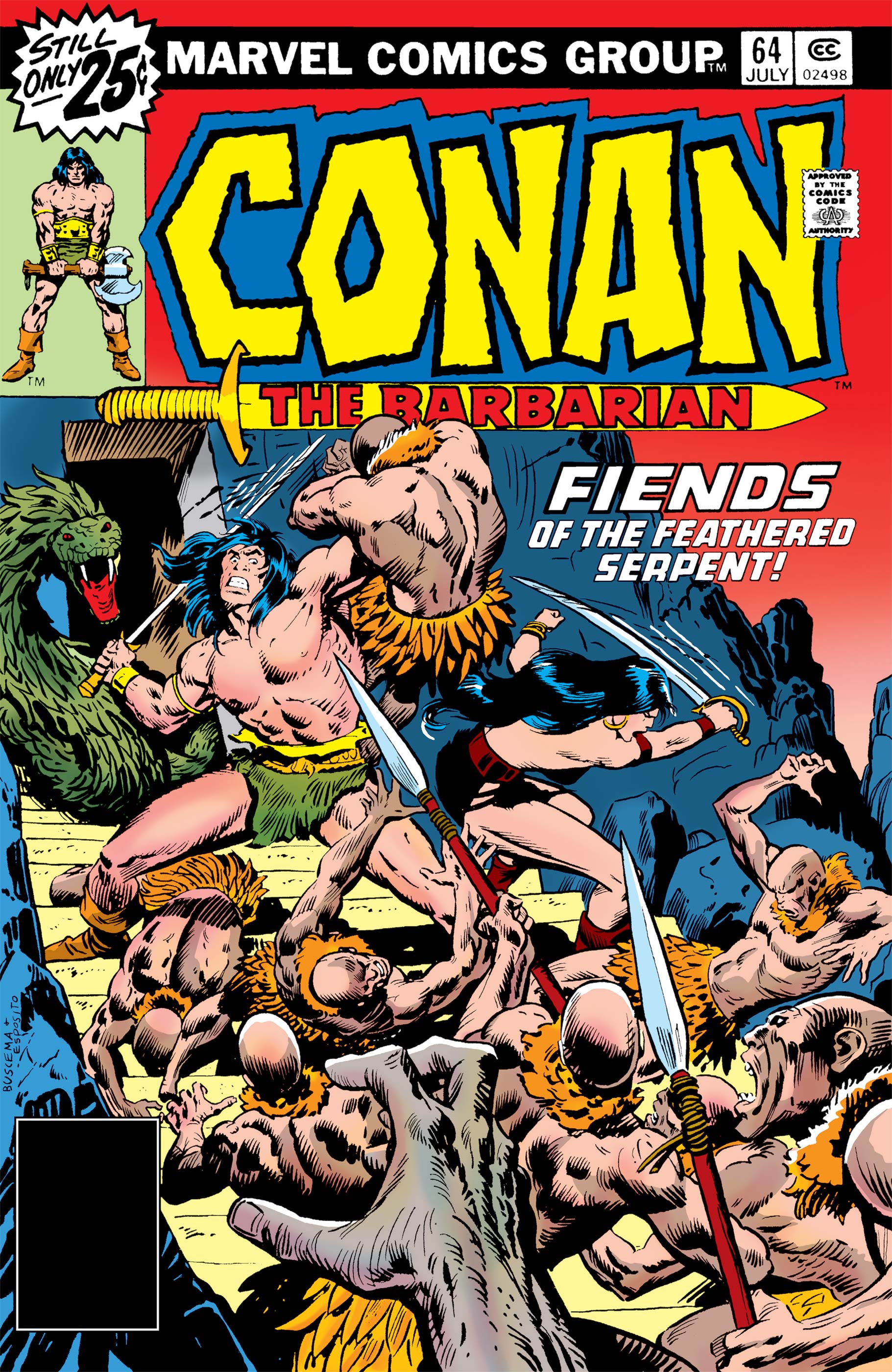 Random comic issue logo