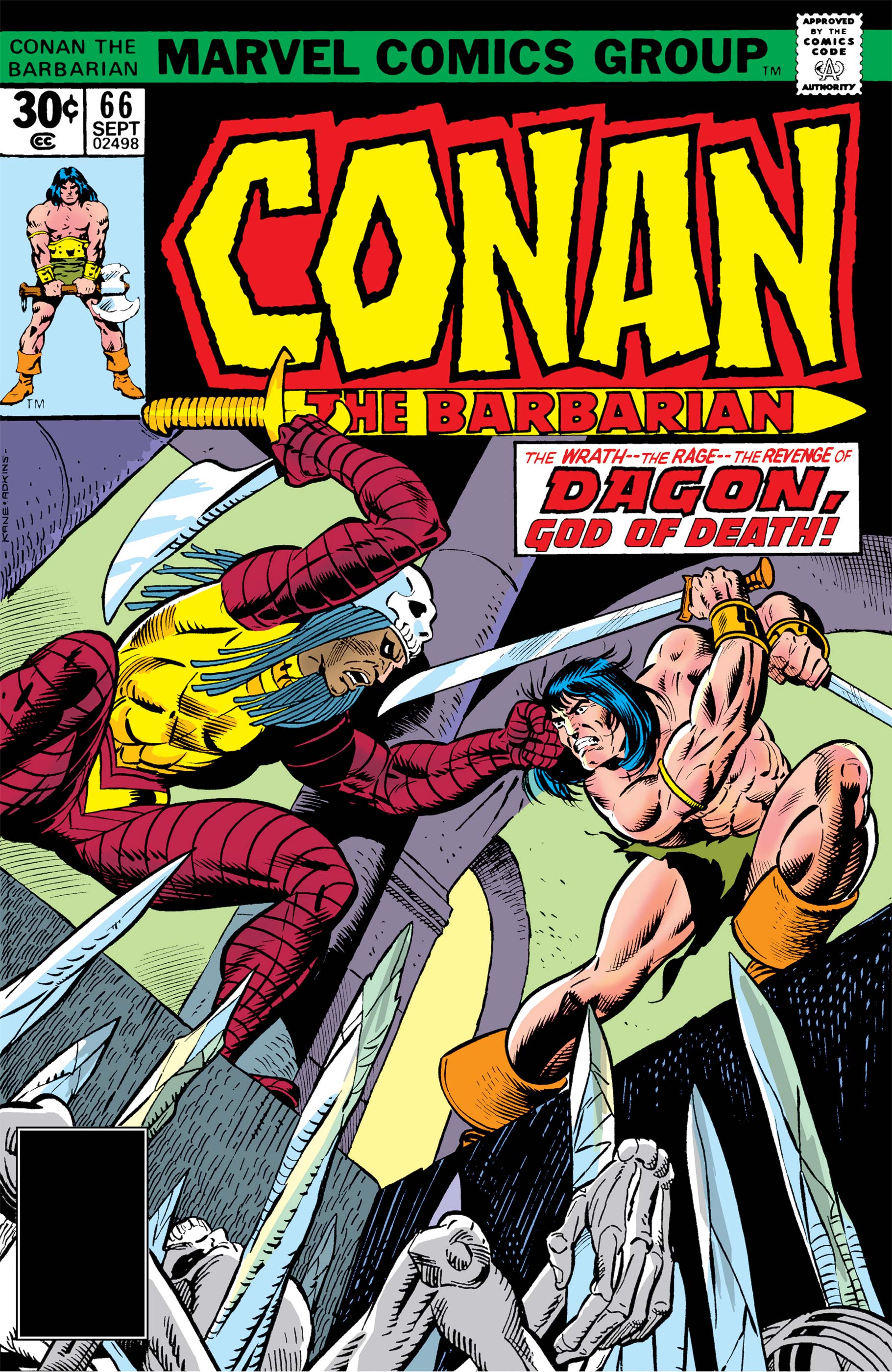 Random comic issue logo