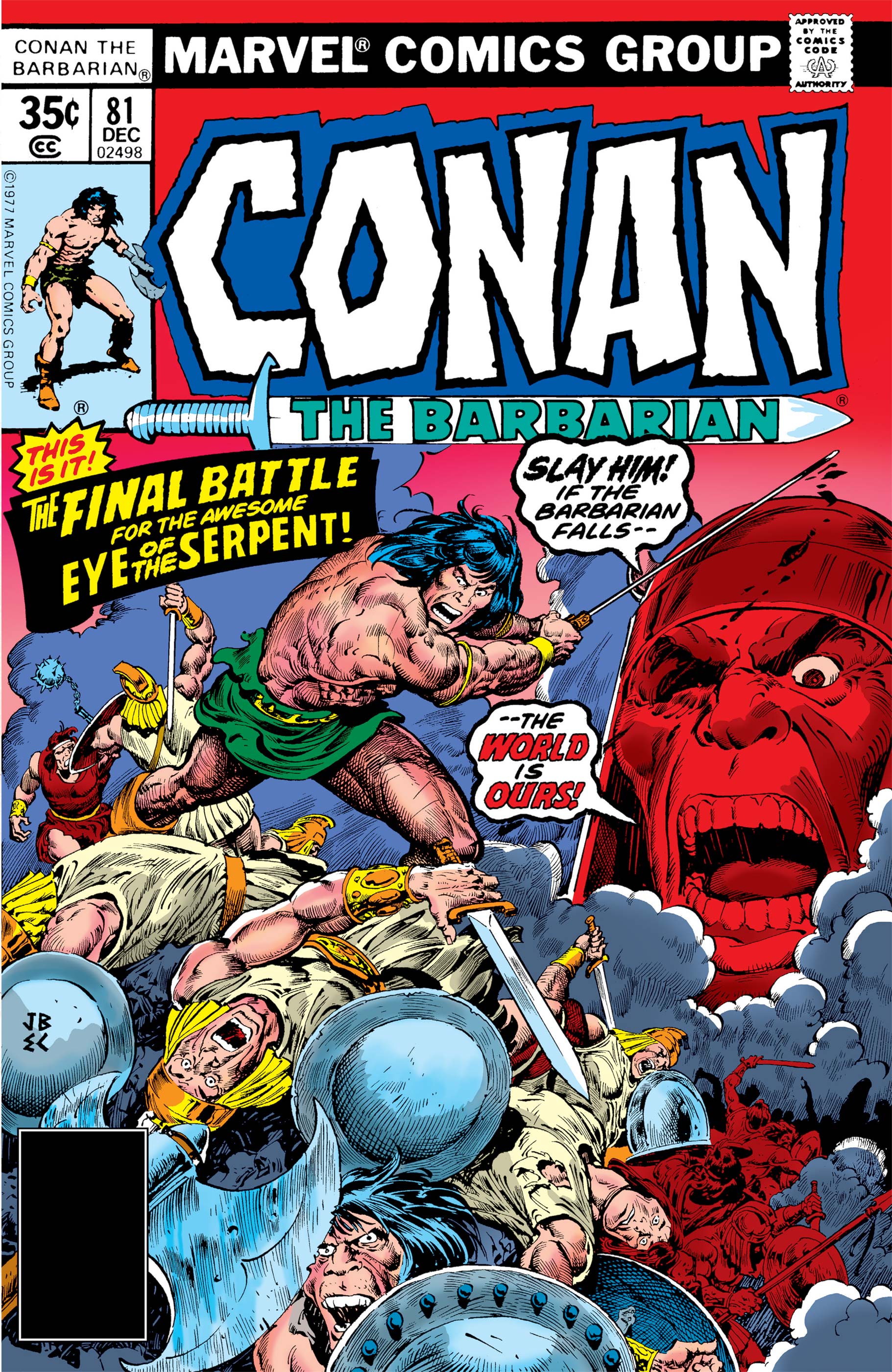 Random comic issue logo