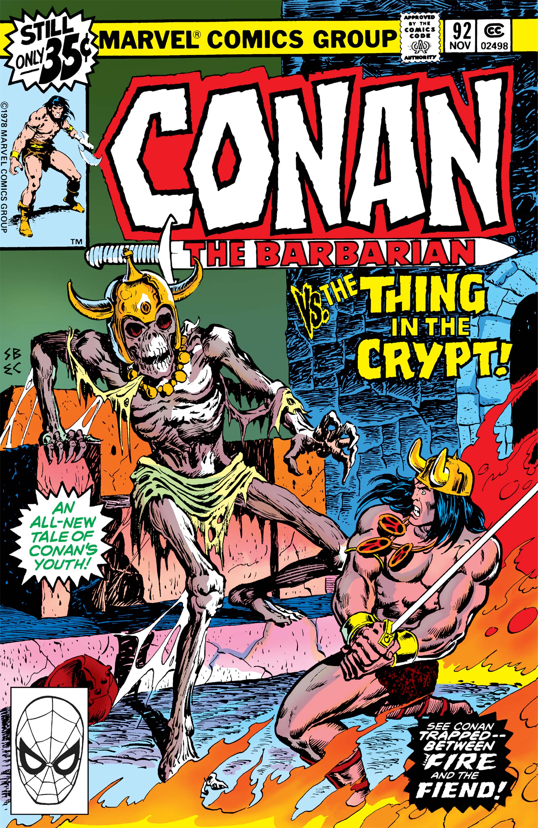 Random comic issue logo